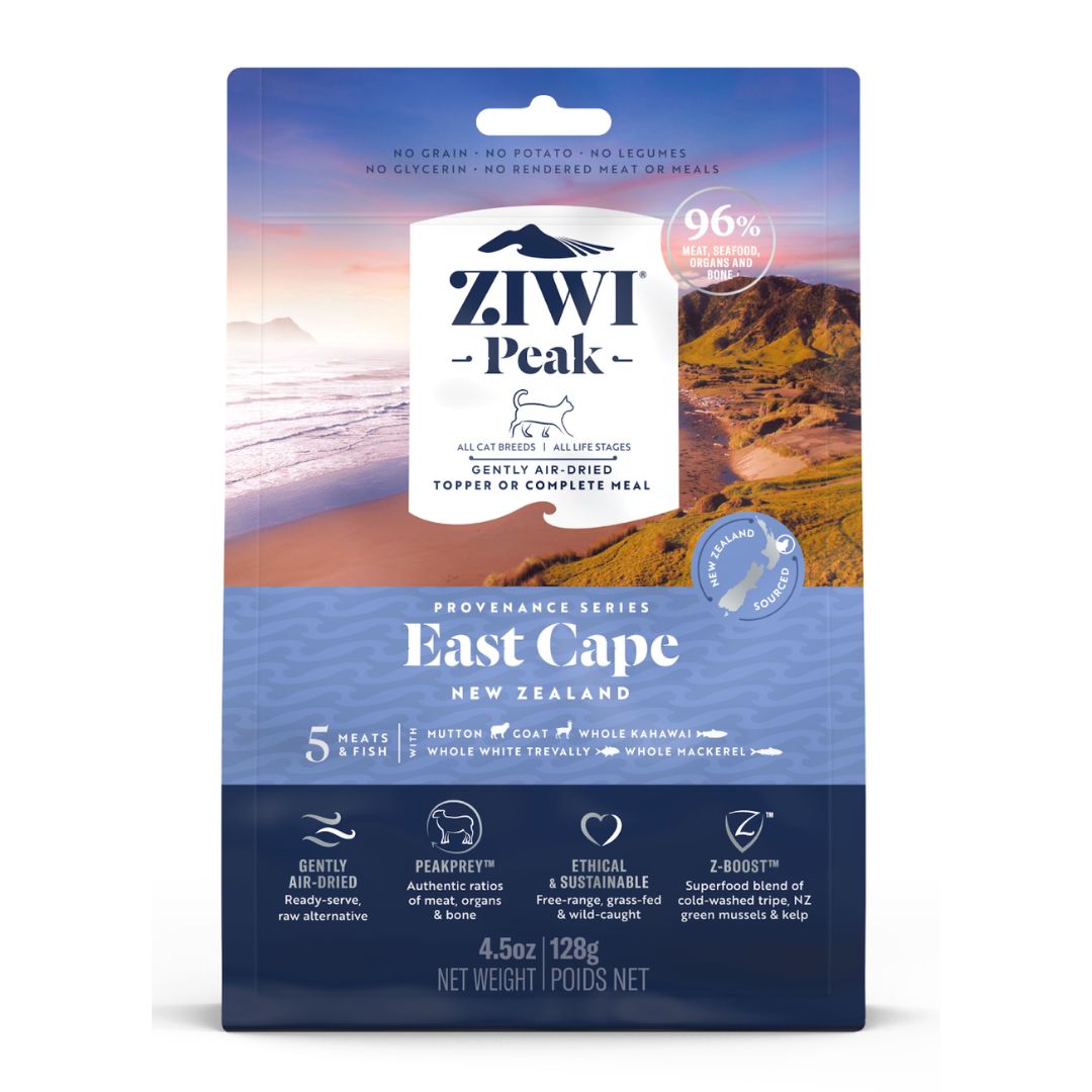 Ziwipeak Cat Provenance Series 128g East Cape Air Dried Dry Cat Food