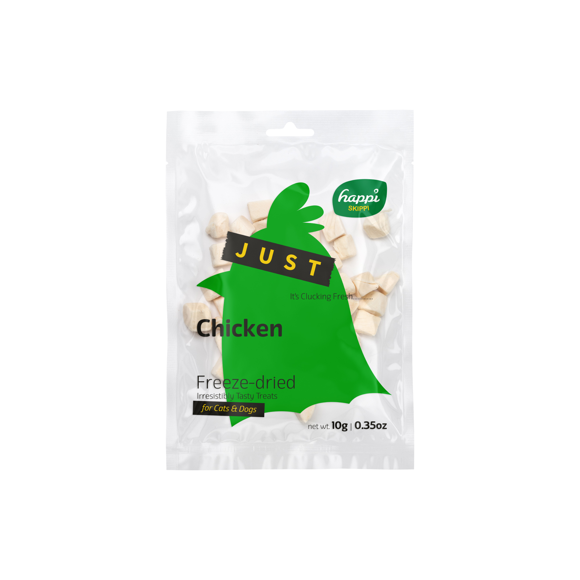 Happi Skippi 10g Just Freeze-dried Treat Chicken For Cats And Dogs