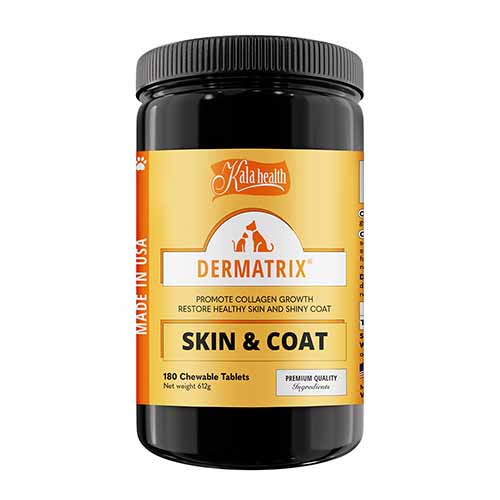Kala Health Dermatrix Original Pet Supplements 180cts