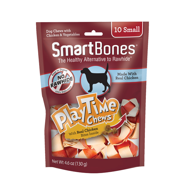 Smartbones Dog 10pcs Small Playtime Chews Chicken Dog Treat