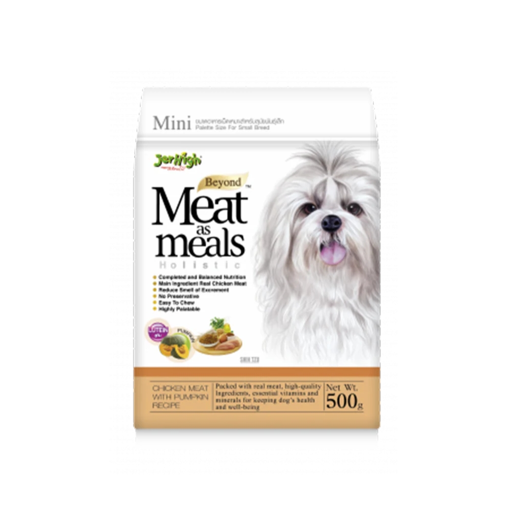 Jerhigh Dog 500g Meat As Meals Holistic Chicken With Pumpkin Recipe Dry Dog Food