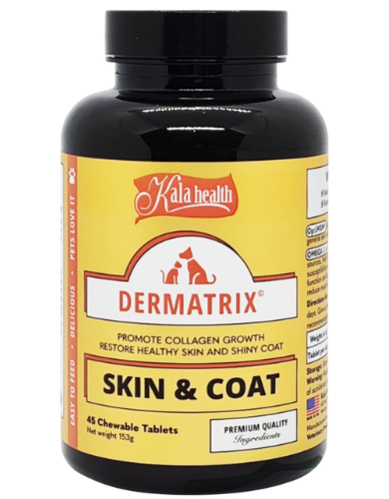 Kala Health Dermatrix Original Pet Supplements 45cts