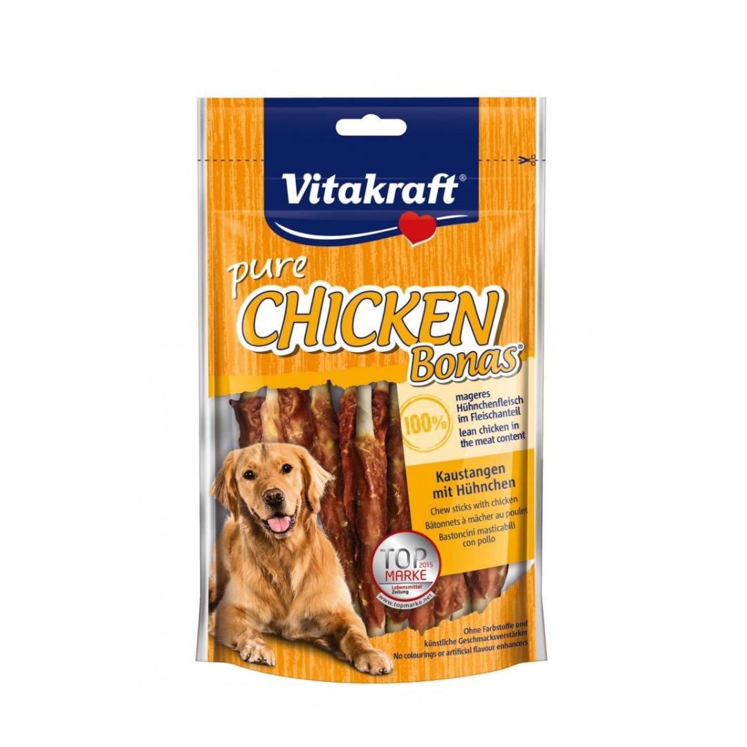 Vitakraft Dog 80g Chicken Bonas Dog Treats