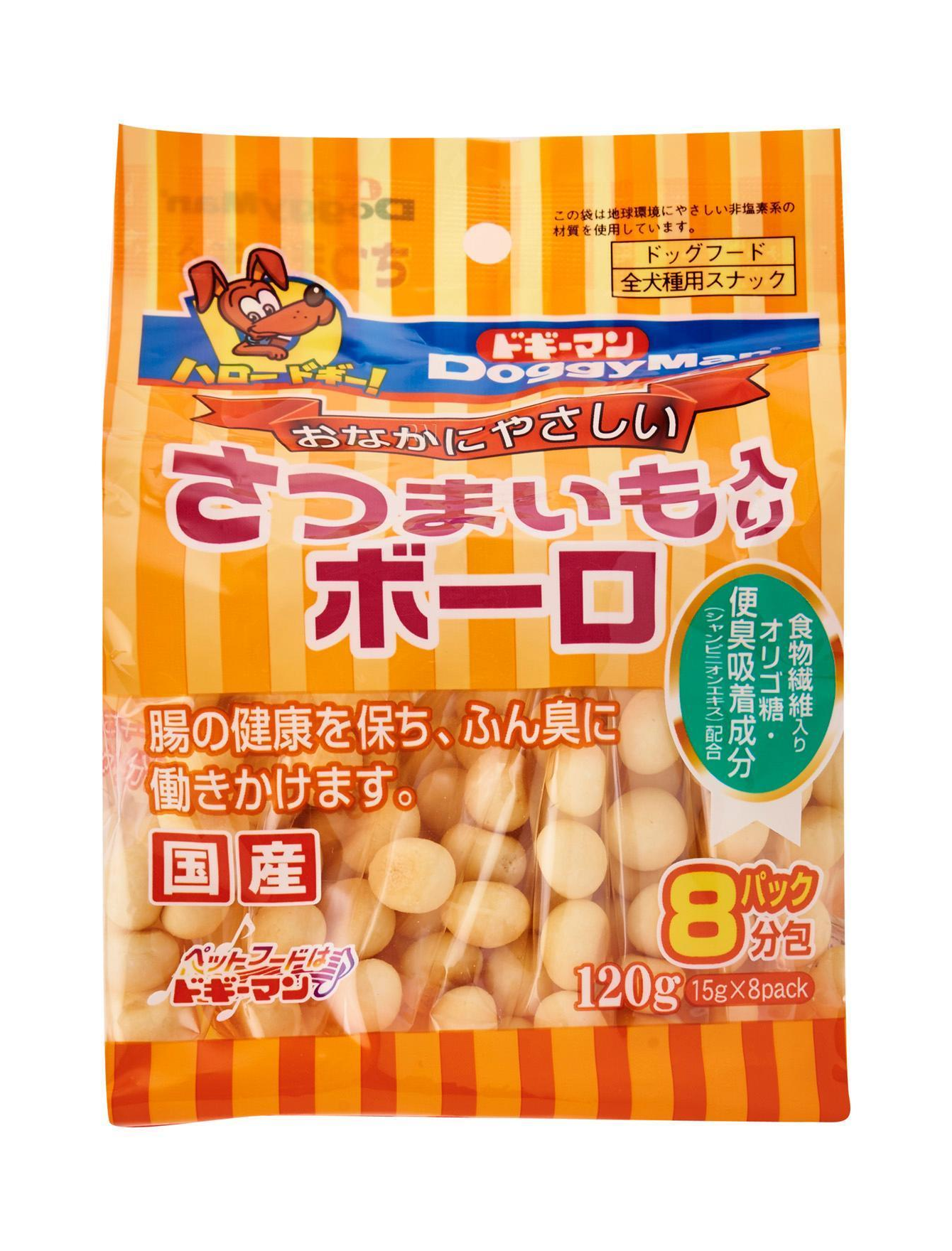 Doggyman Sweet Potato Bolo Dog Treats 120g
