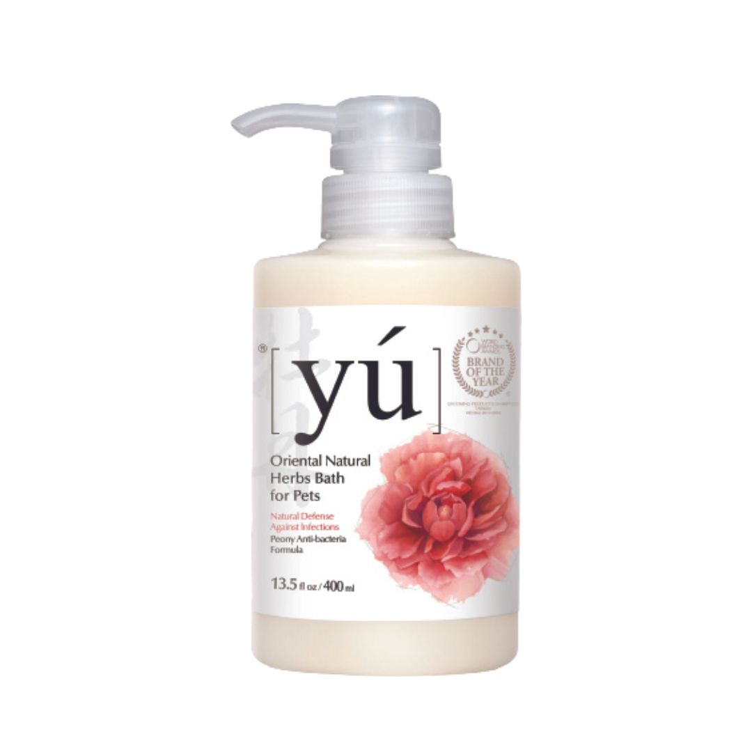 Yu 400ml Peony Anti Bacteria Formula Pet Shampoo