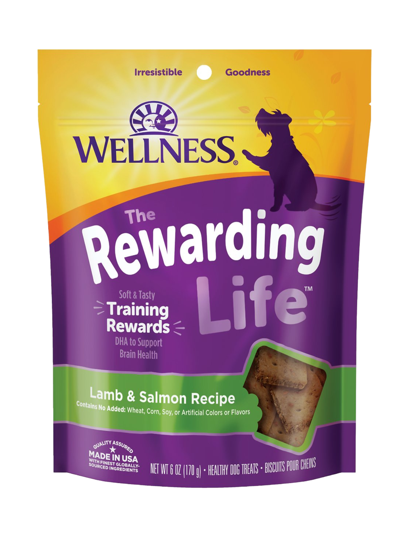 Wellness Wellbites Lamb & Salmon Recipe Dog Treats 170g