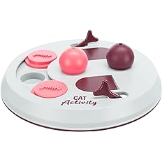 Trixie Cat Activity Flip Board Strategy Game ø 23 Cm Berry/pink