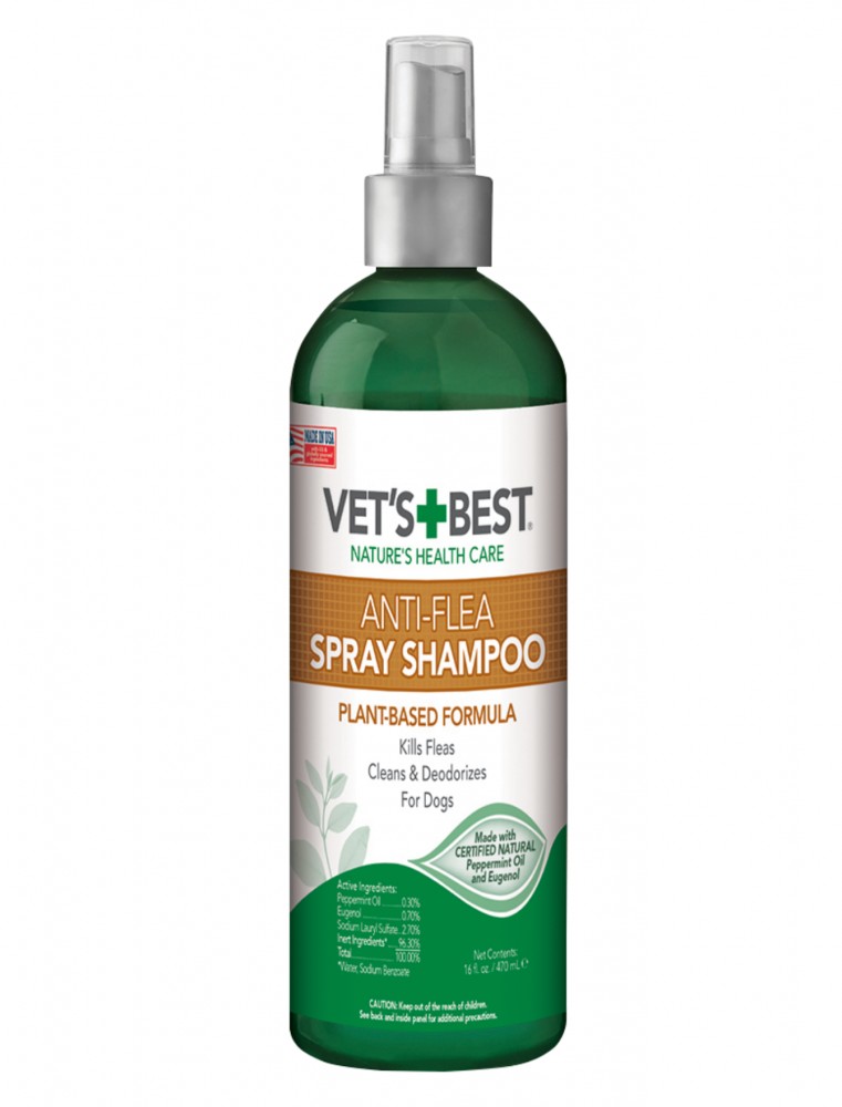 Vet's Best Anti-flea Spray Shampoo For Dogs 470ml