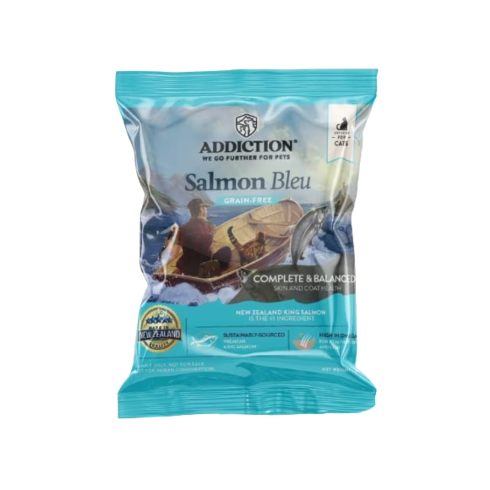 Addiction Cat Grain Free 60g Salmon Bleu Dry Cat Food (sample)