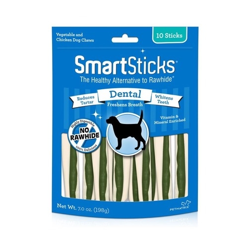 Smartbones Dog 10pcs Smartsticks Dental Dog Treat
