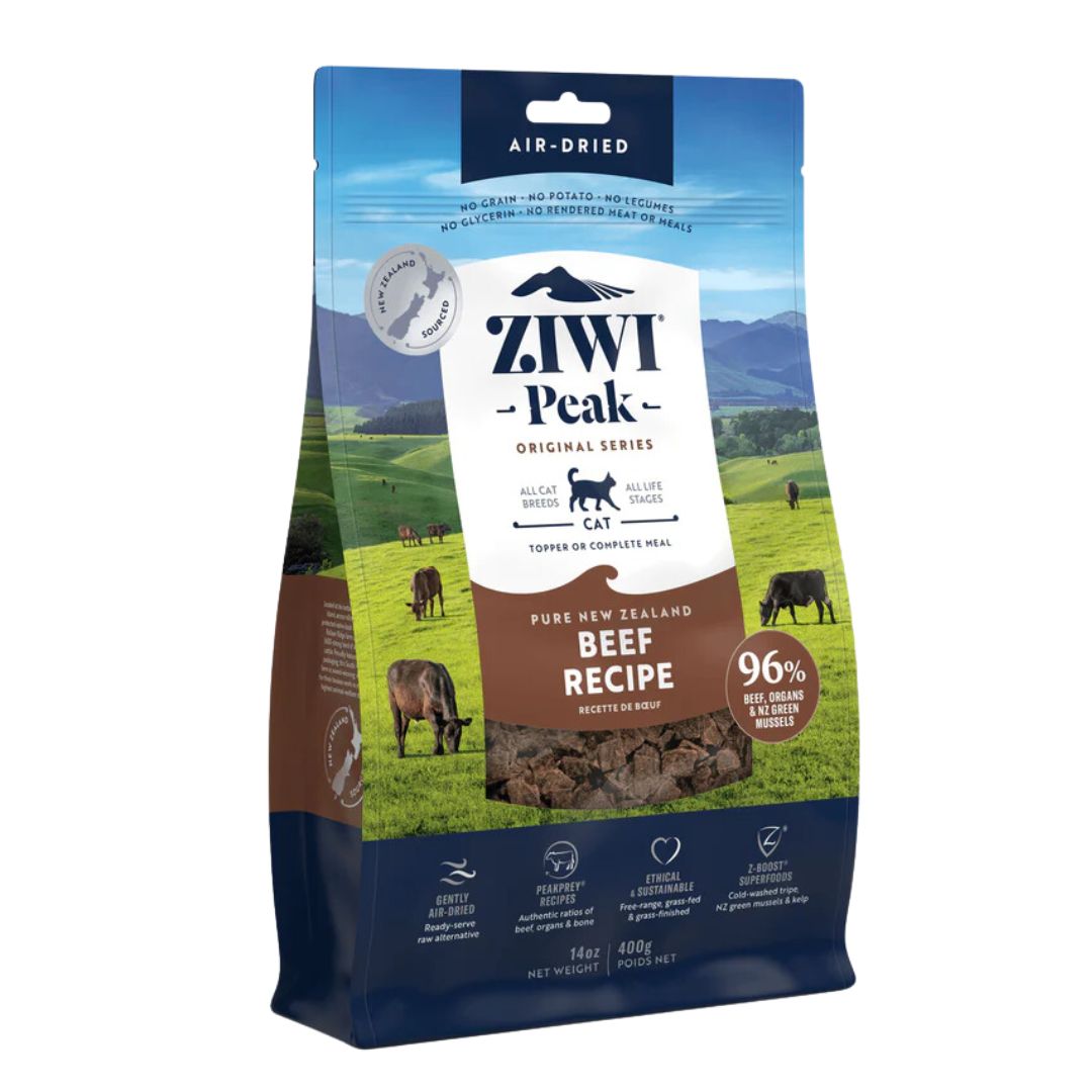 Ziwipeak Cat Original Series 400g Beef Air Dried Dry Cat Food