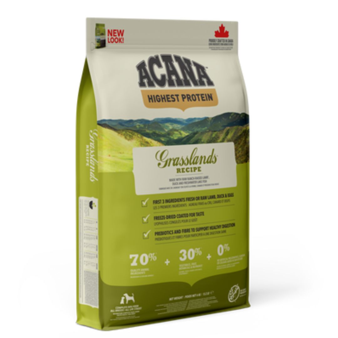 Acana Dog Regionals Freeze-dried Infused 2kg Grasslands Dry Dog Food
