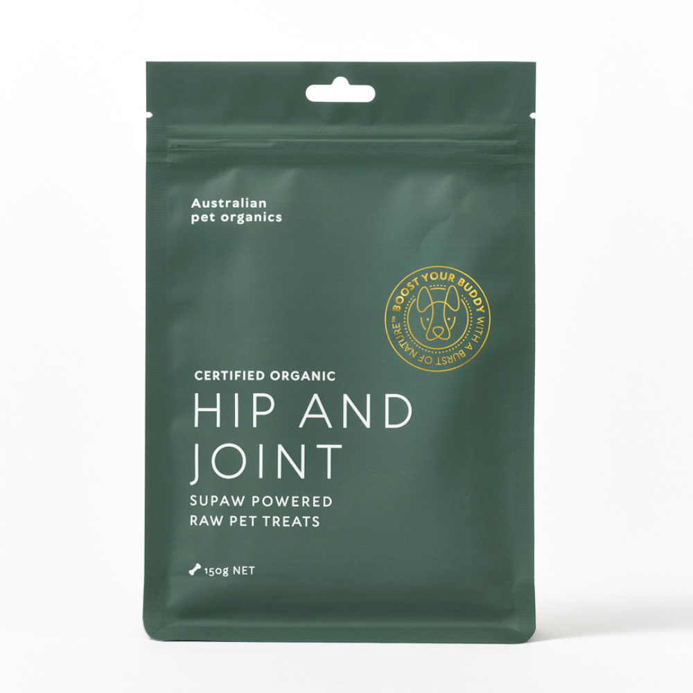 Australian Pet Organics Dog 150g Hip And Joint Dog Treats