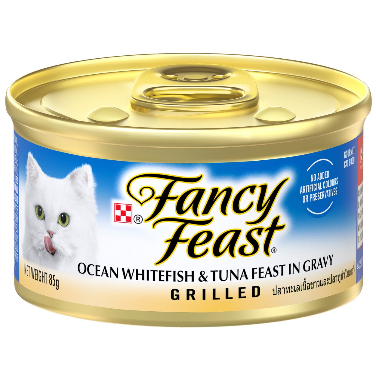 Fancy Feast Cat 85g Grilled Ocean Whitefish Tuna Wet Cat Food