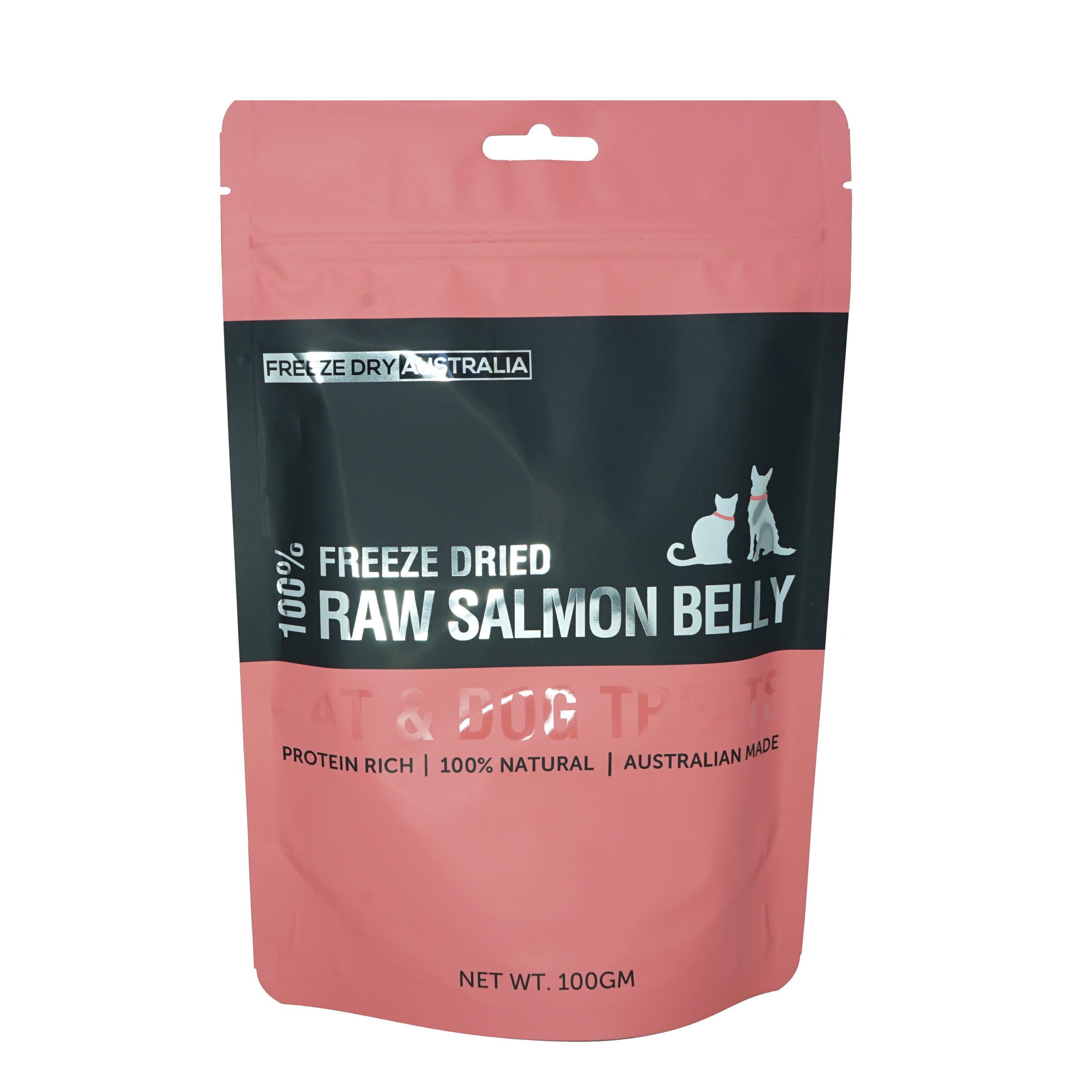 Freeze Dry Australia 100g Salmon Bellies Freeze Dried Dog & Cat Treats