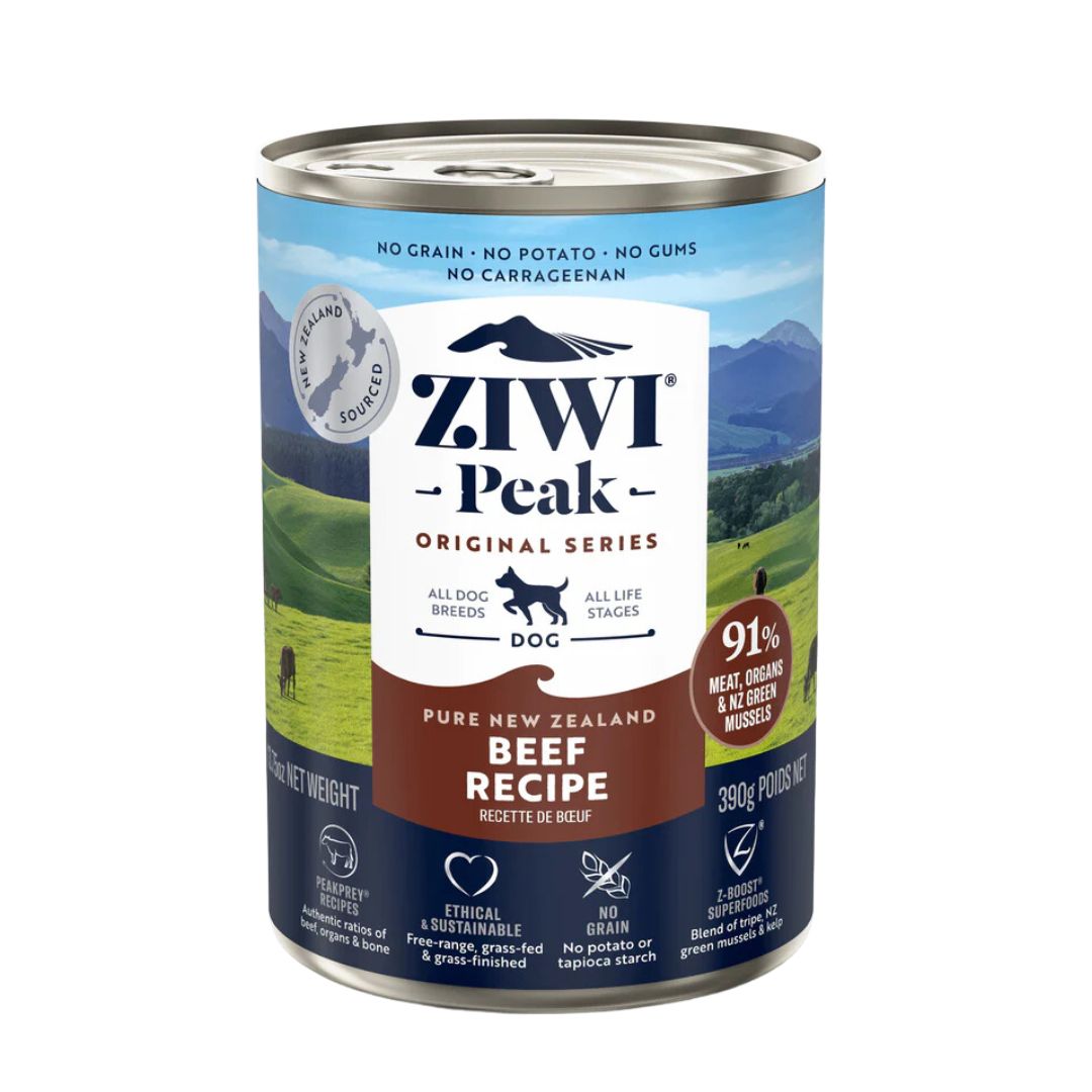 Ziwipeak Dog Original Series 390g Beef Wet Dog Food