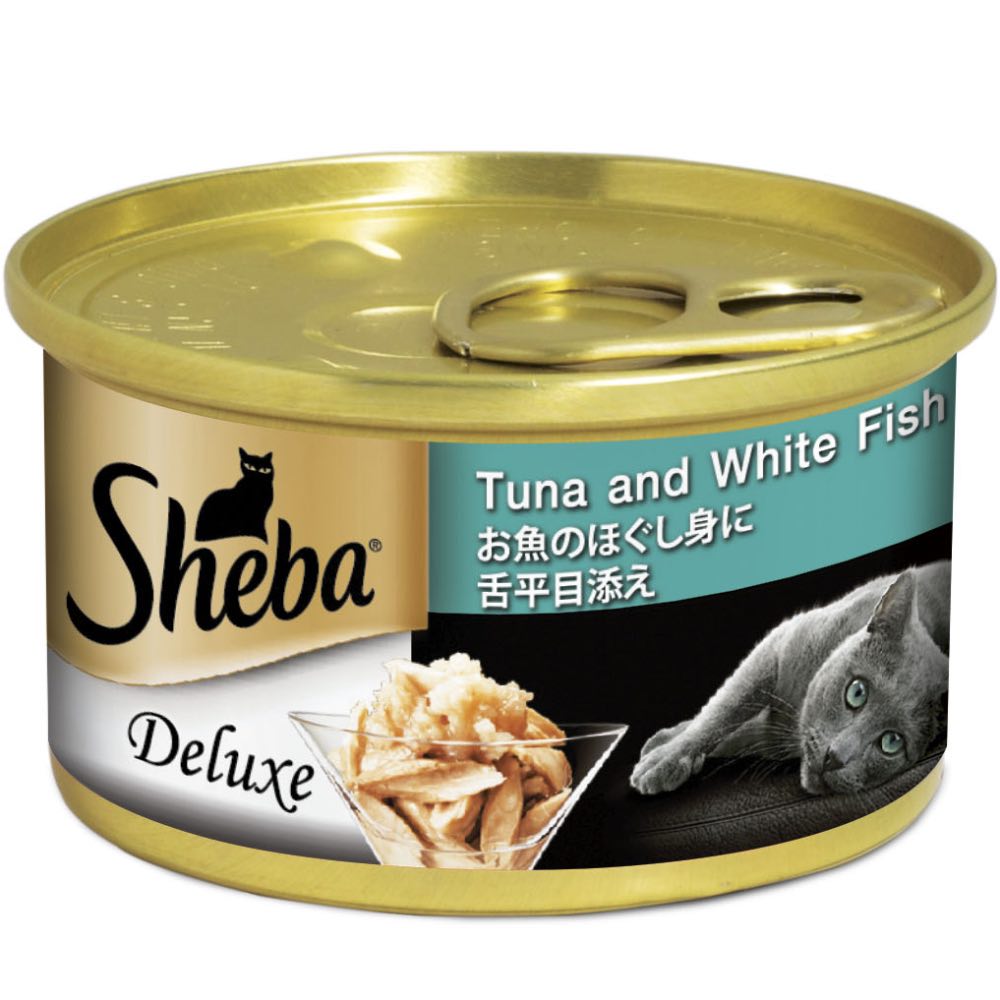 Sheba Cat 85g Tuna And Whitefish In Gravy Wet Cat Food
