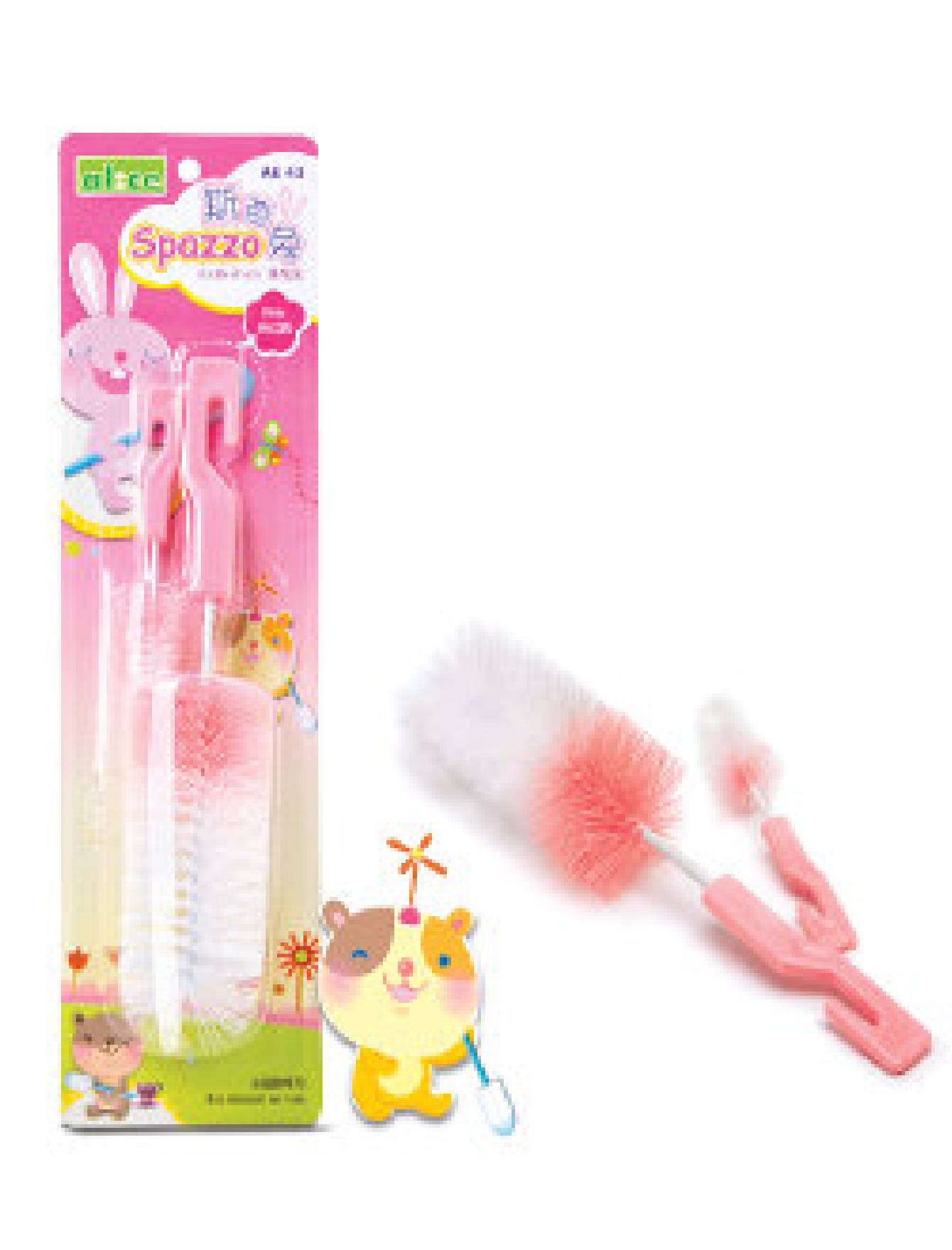 Alice Spazzo Bottle Brush Pink