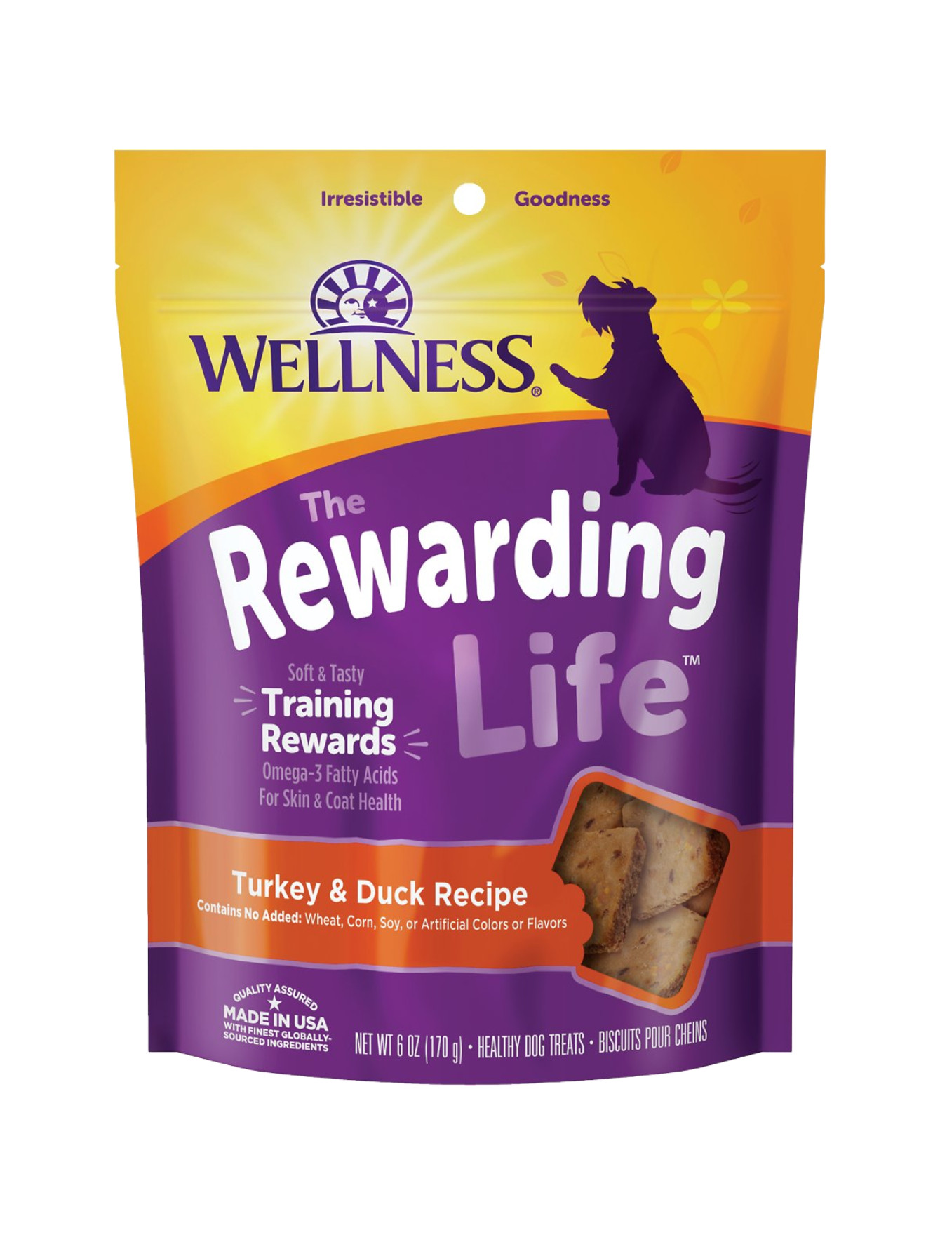 Wellness Wellbites Turkey & Duck Recipe Dog Treats 170g