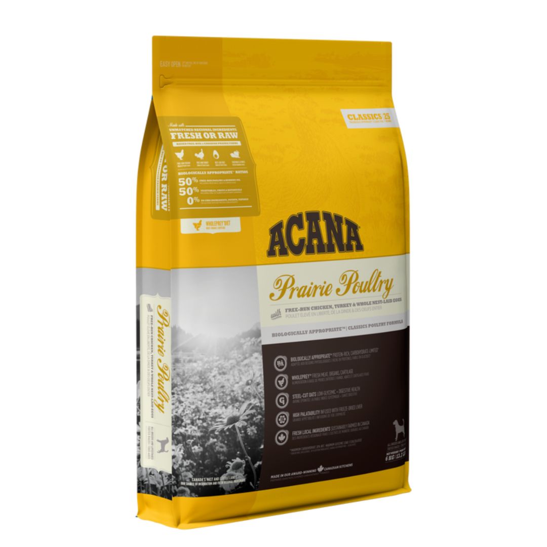 Acana Dog Classic 14.5kg Prairie Poultry Dry Dog Food