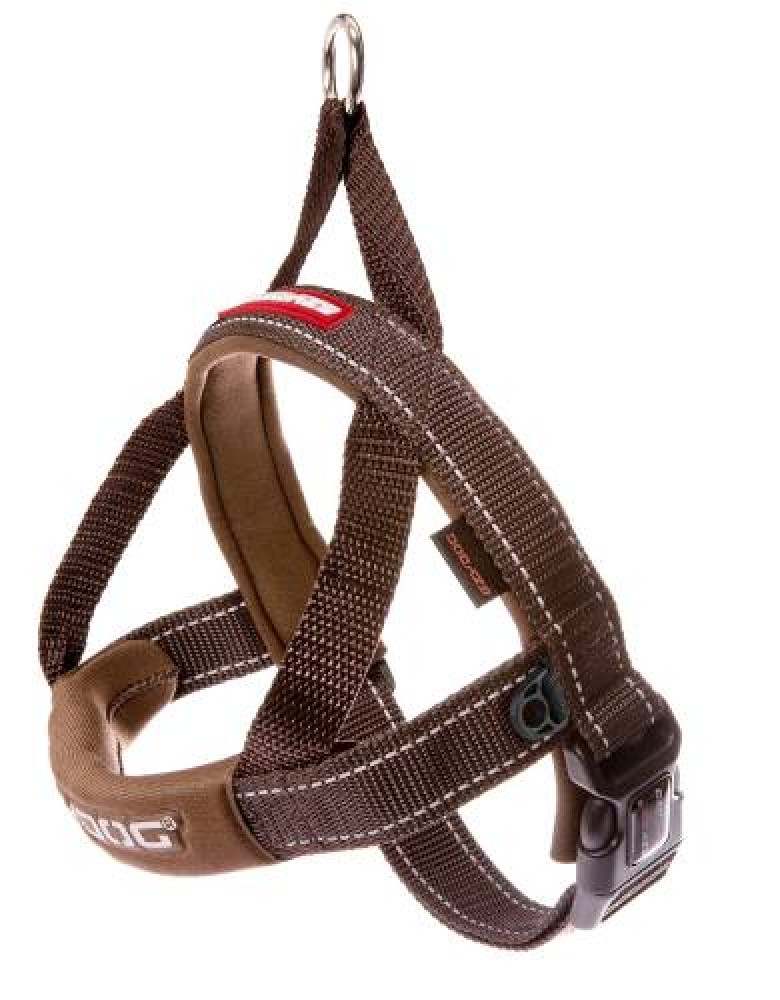 Ezydog Quick Fit Dog Harness Chocolate Xs