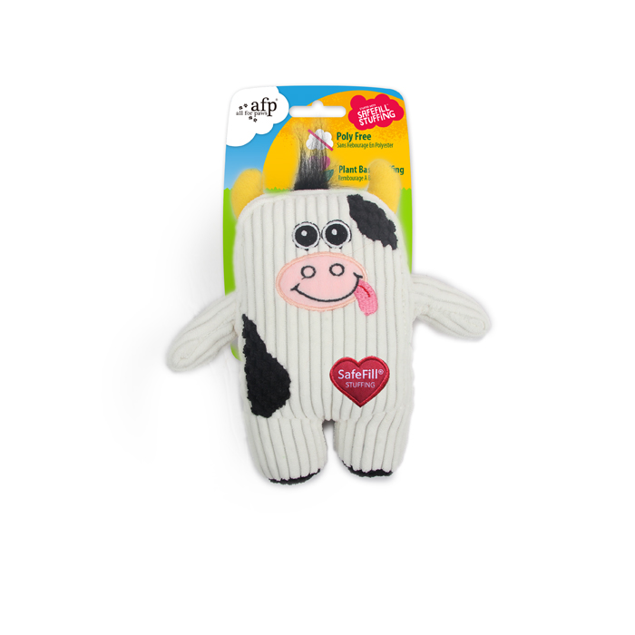 Afp Safefill Cow Dog Toy