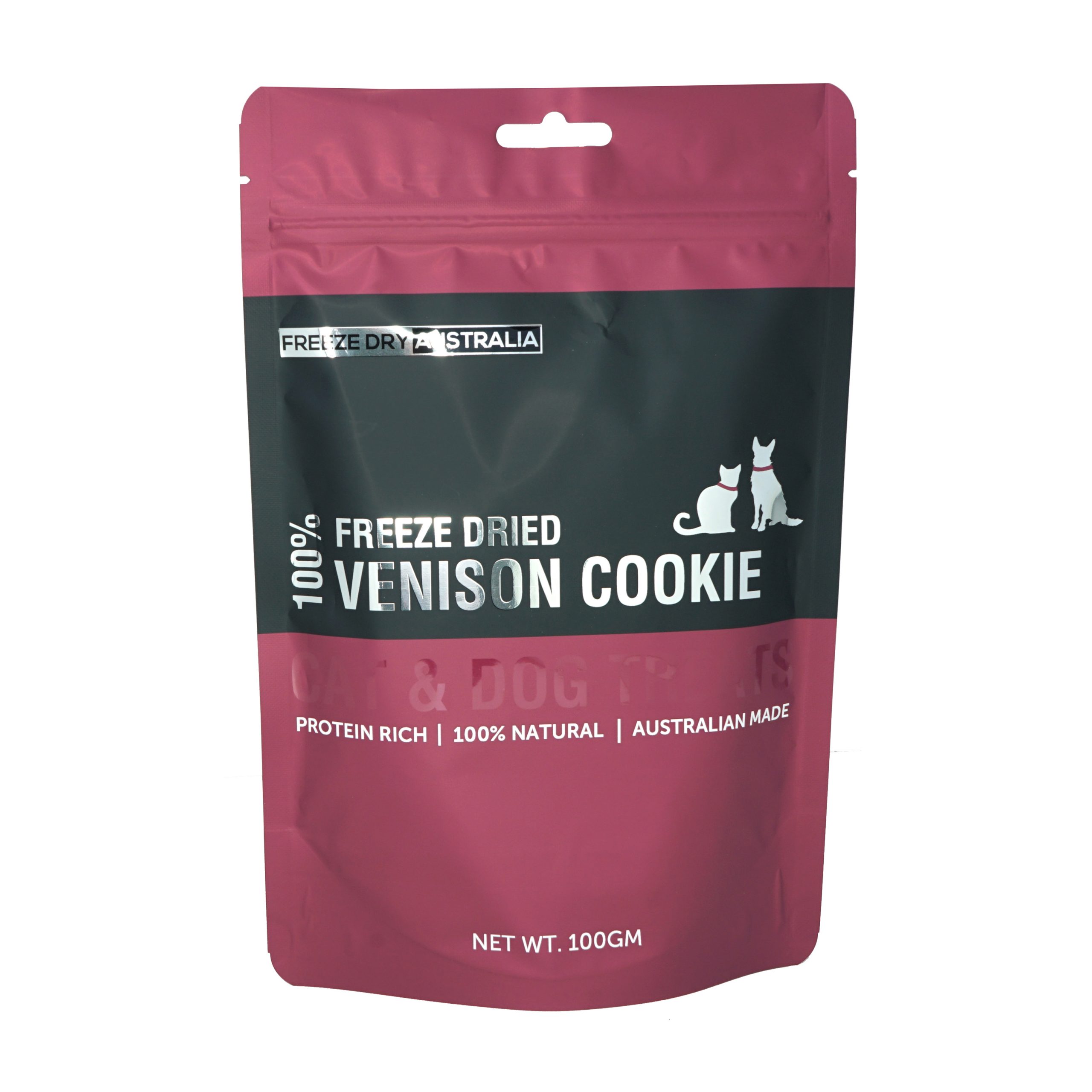 Freeze Dry Australia 100g Venison Cookie Freeze Dried Dog & Cat Treats