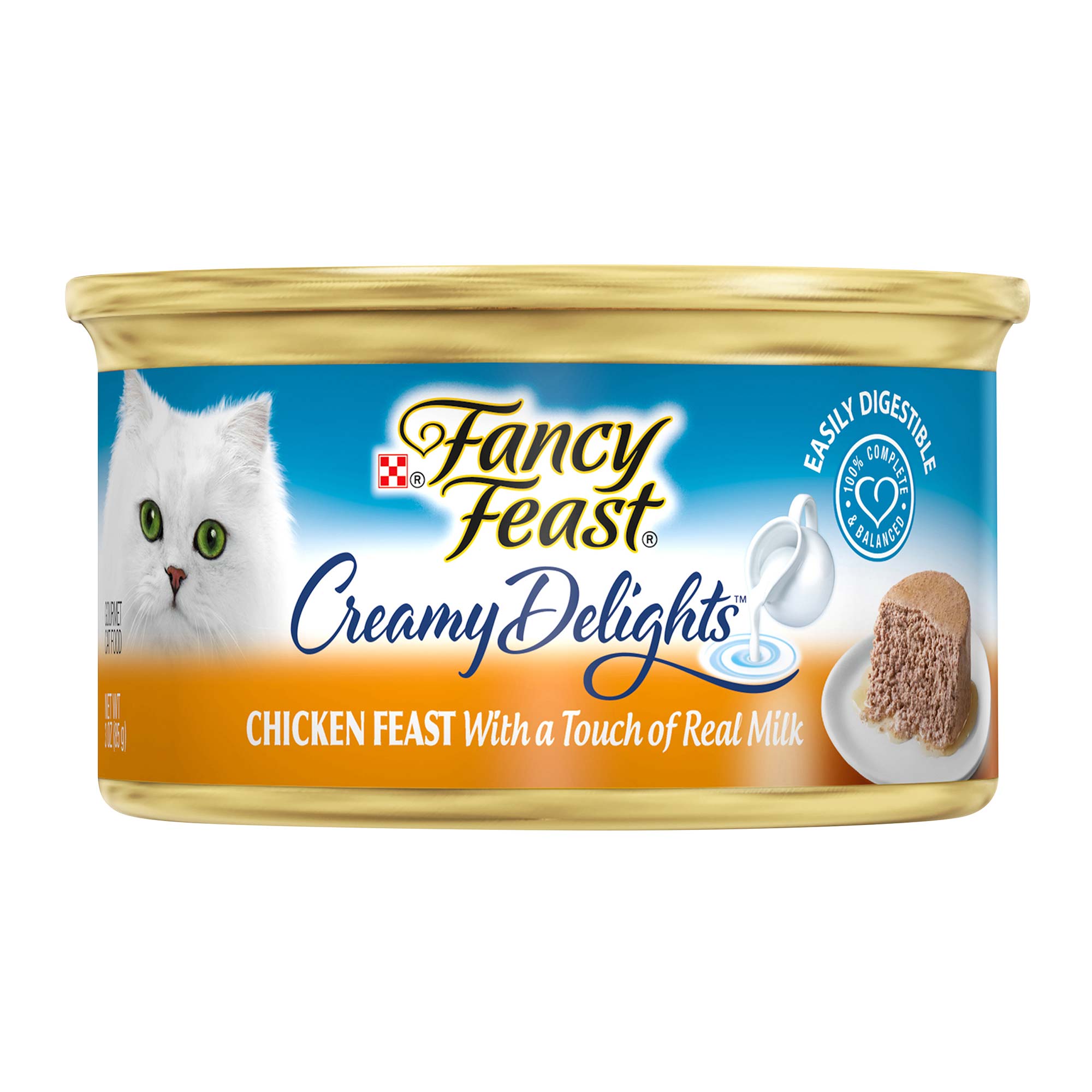 Fancy Feast Cat 85g Creamy Delights Chicken Wet Cat Food