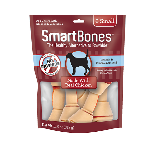 Smartbones Dog 6pcs Small Classic Bone Chews Chicken Dog Treat