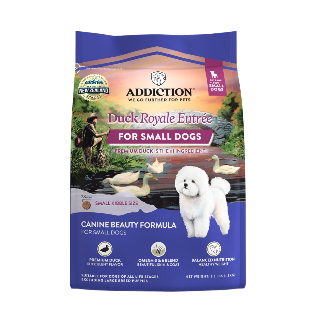 Addiction Dog 1.5kg Small Dog Duck Royale Entree Dry Dog Food