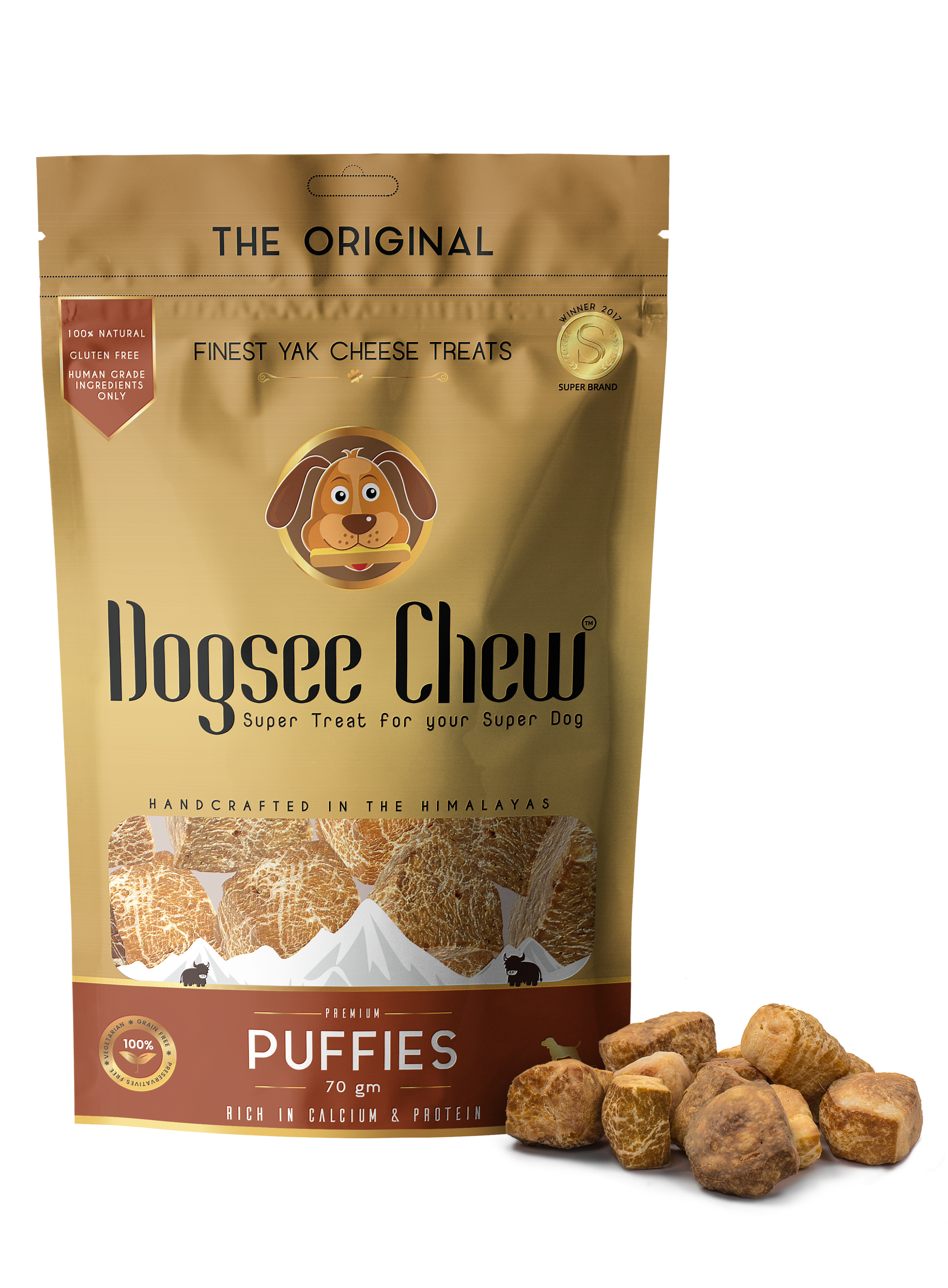 Dogsee Chew Dog 70g Puffies Dog Treat
