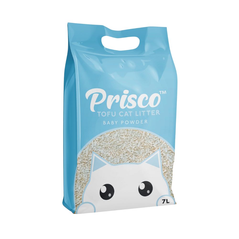 Prisco Tofu Cat Litter 7l Baby Powder