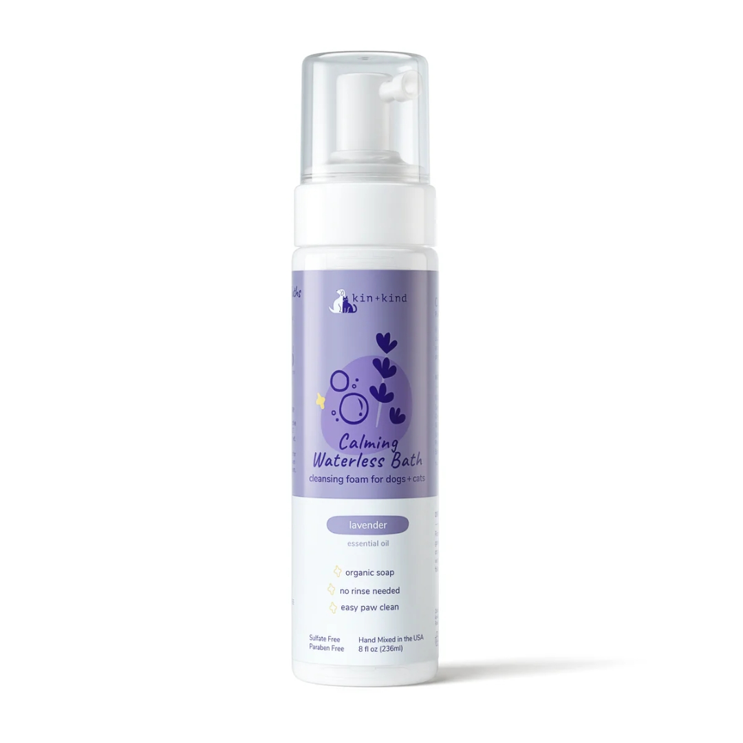 Kin+kind 236ml Calming Lavender Waterless Bath For Dogs & Cats