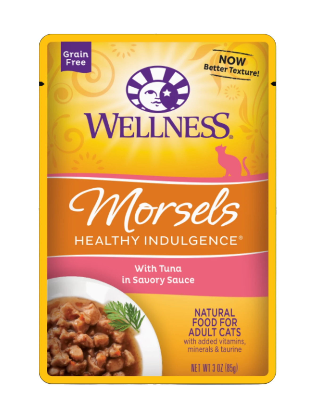 Wellness Cat 85g Healthy Indulgence Morsels Tuna Wet Cat Food