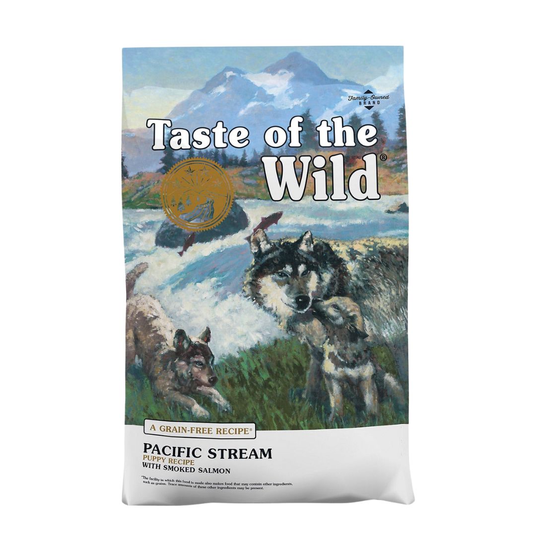 Taste Of The Wild Dog 12.2kg Pacific Stream Dog Dry Food For Puppies Dry Dog Food