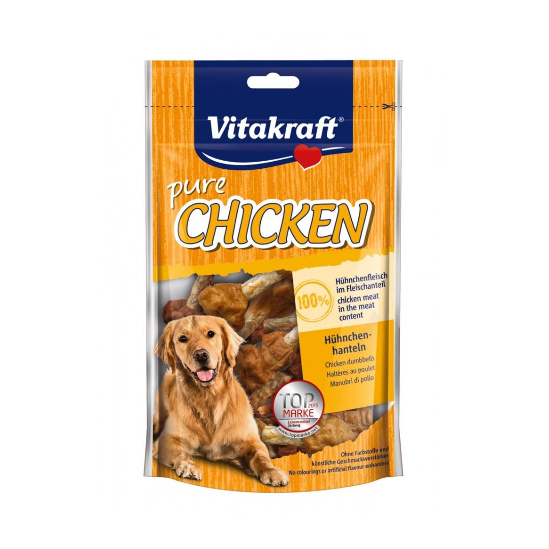 (exp: Nov'24) Vitakraft Dog 80g Chicken Dumbbells Dog Treats