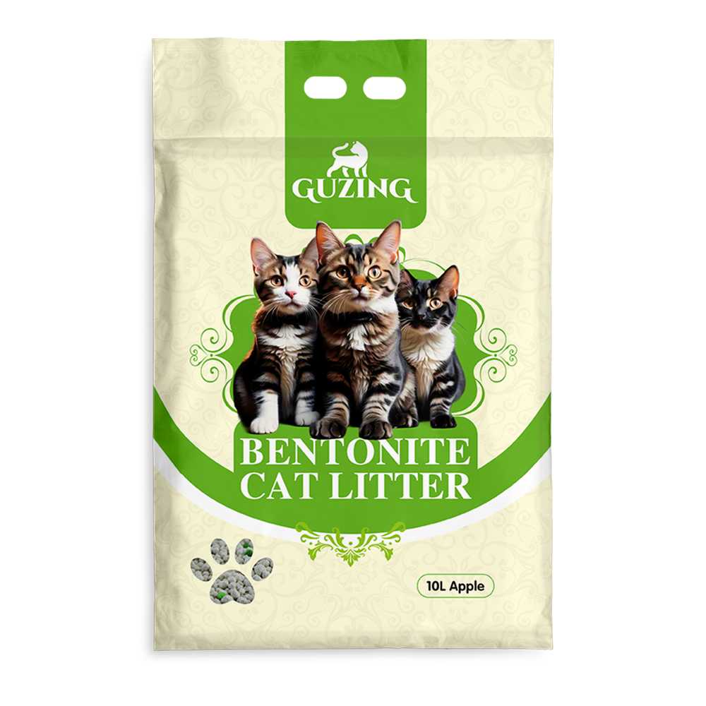 Guzing 10l (6kg) Apple Bentonite Cat Litter