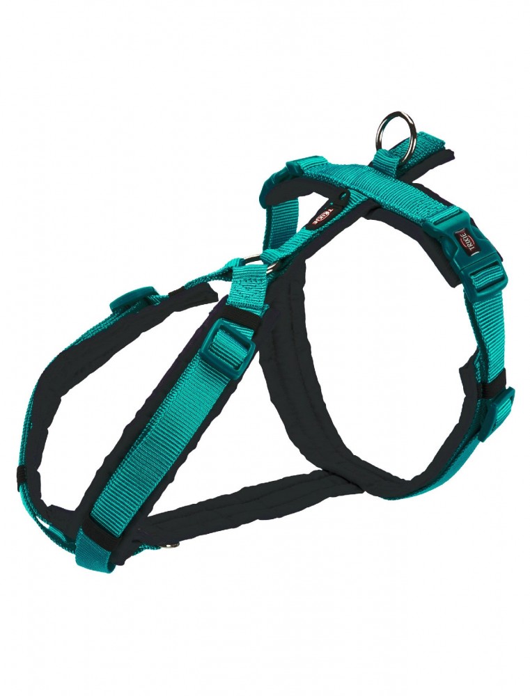 Trixie Premium Trekking Harness For Dogs - Ocean/graphite Xl