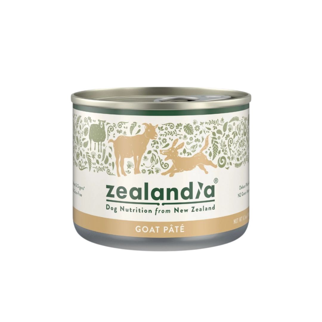 Zealandia Dog 185g Goat Pate Wet Dog Food