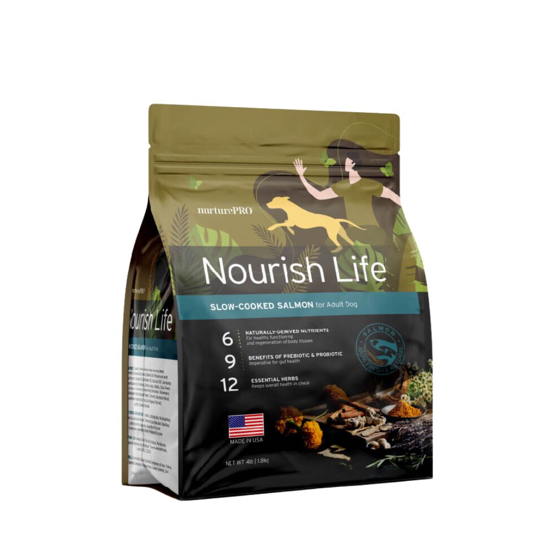 Nurture Pro Dog Nourish Life 11.8kg Slow-cooked Salmon For Adult Dog Dry Dog Food