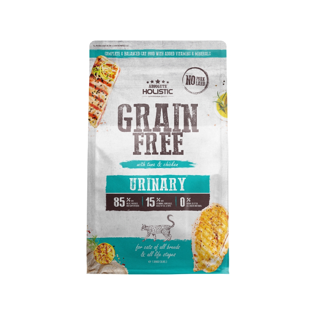 Absolute Holistic Cat 3lbs Grain Free Urinary Dry Cat Food
