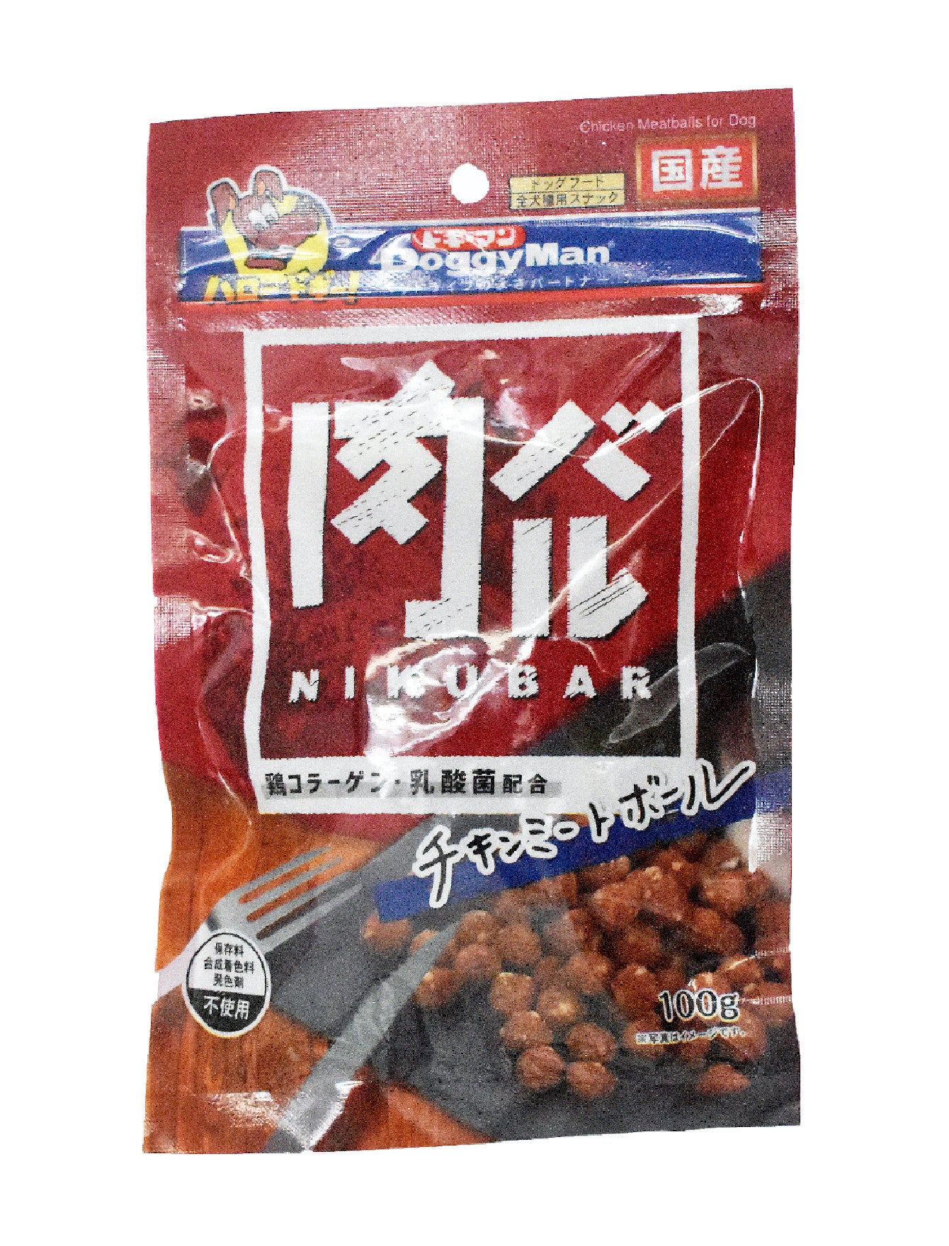 Doggyman Chicken Meatballs Dog Treats 100g