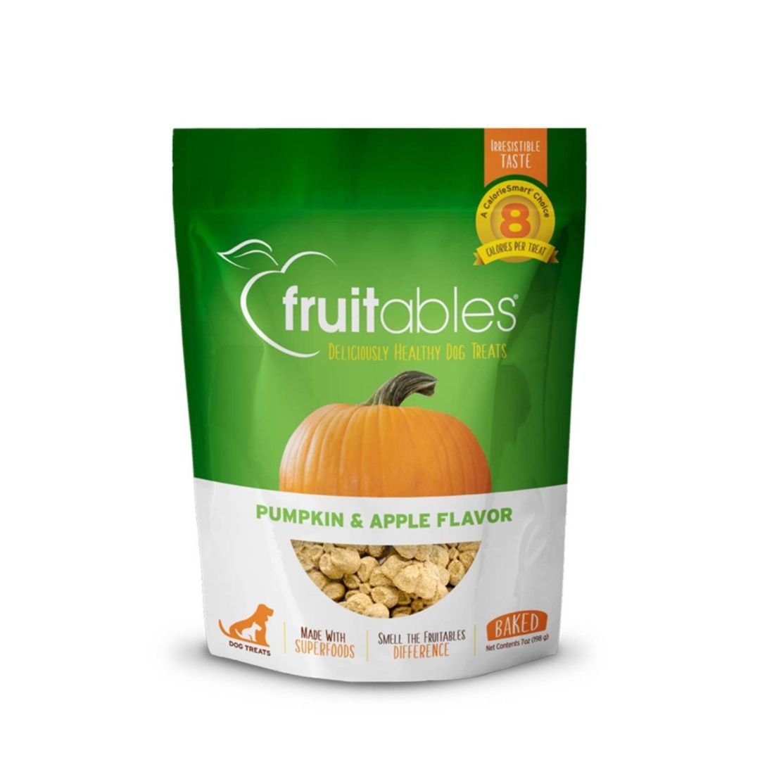 Fruitables Dog 7oz Pumpkin & Apple Dog Treats