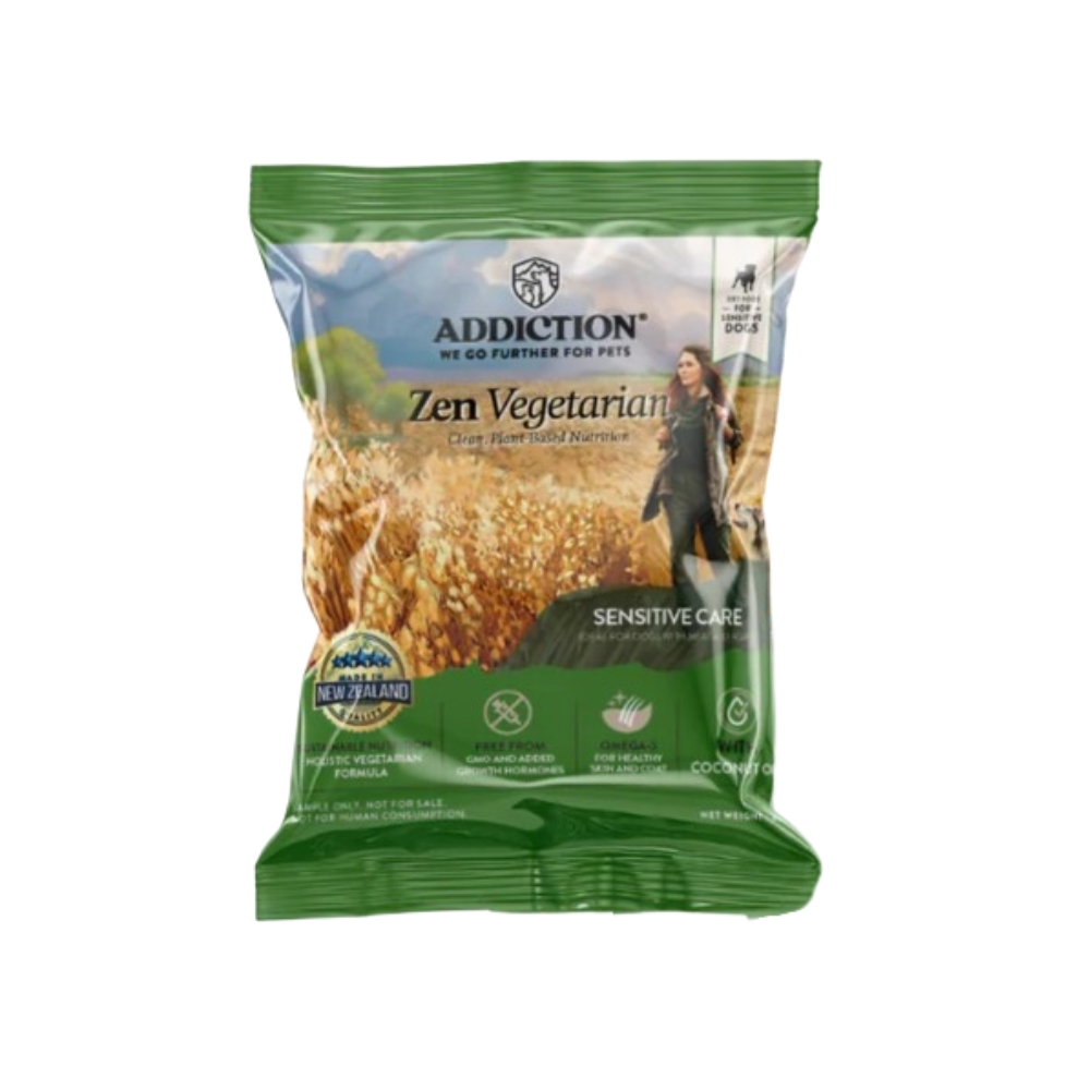 Addiction Dog 60g Zen Vegetarian Dry Dog Food (sample)