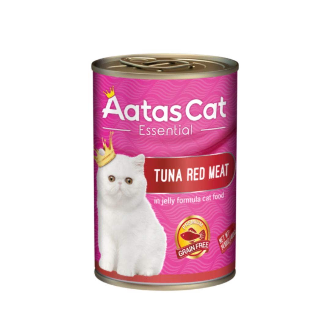 Aatas Cat 400g Essential Tuna Red Meat In Jelly Cat Wet Canned Food