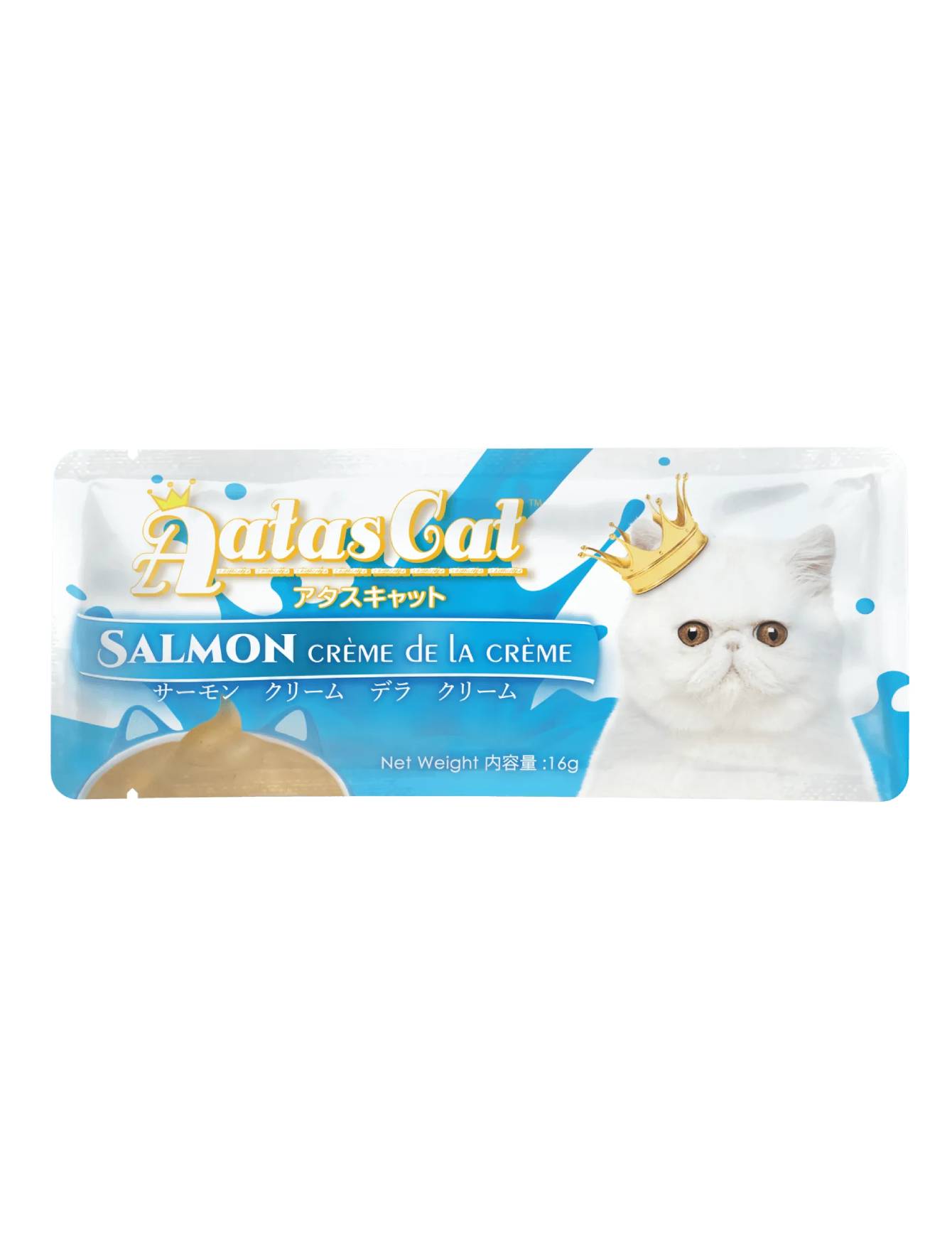 Aatas Cat 16g Creme De La Creme Salmon Treat