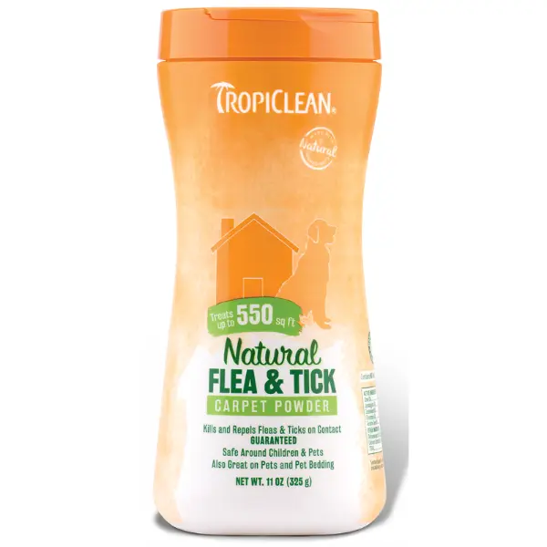 Tropiclean Natural Flea & Tick Carpet & Pet Powder