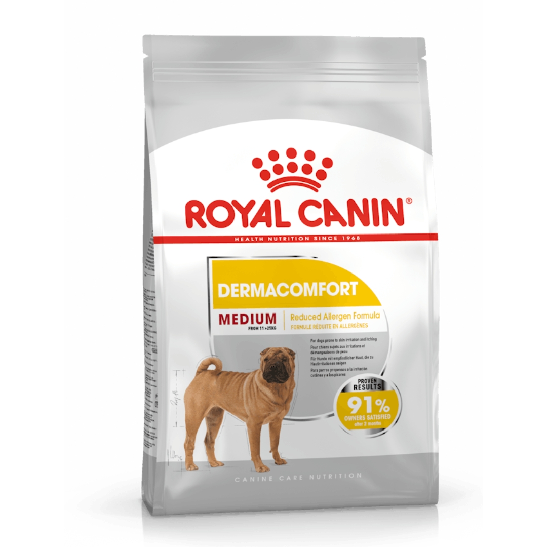 Royal Canin Dog 12kg Medium Dermacomfort Dry Dog Food
