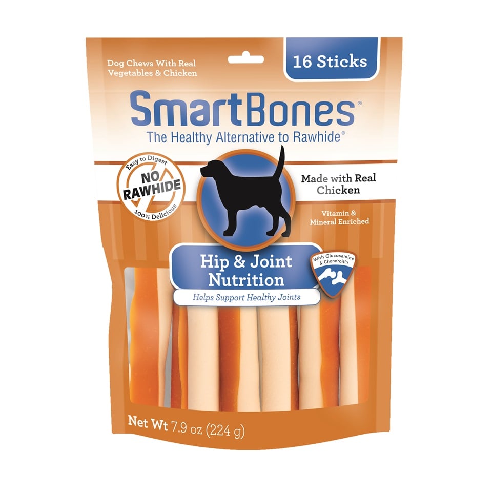 Smartbones Dog 16pcs Hip & Joint Care Chews Dog Treat