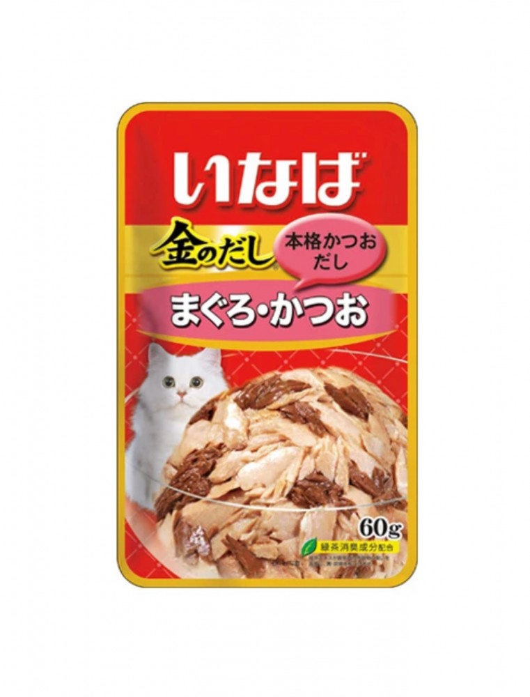 Ciao Golden Pouch 60g Tuna In Jelly Wet Cat Food